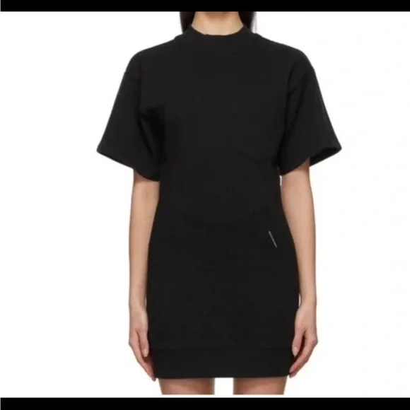 Alexander Wang | Dresses | Alexander Wang Black Sheath Mini Dress | Poshmark